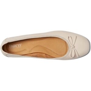 Born Women's Cream Ballet Flats